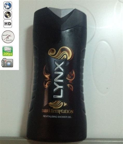 Lynx Shampoo Bottle Camera Remote Control Onoff And Motion Detection