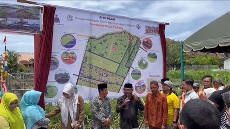 Gampong Kuta Padang Luncurkan Kawasan Pengembangan Ekonomi Terpadu Dan