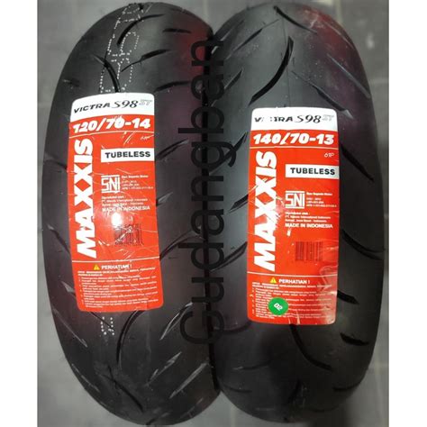 Jual PAKET 2 BAN ADV FLASH SALE Maxxis Victra 120 70 14 Dan 140