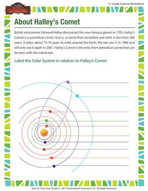 Space Science Worksheets For 5th Grade Scienceworksheets Net