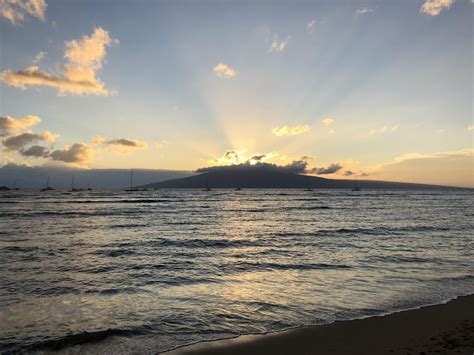 Front St. Lahaina sunset : Hawaii