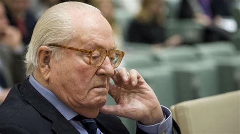 Lancien Pr Sident Du Front National Jean Marie Le Pen Condamn