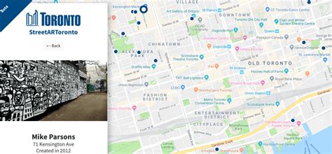 This map shows you the locations of all of Toronto's street art | Curated