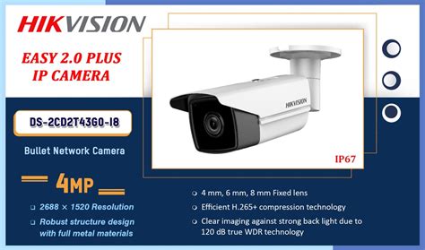 Ds Cd T G I Best Hikvision Mp Easy Ip Camera In Lanka