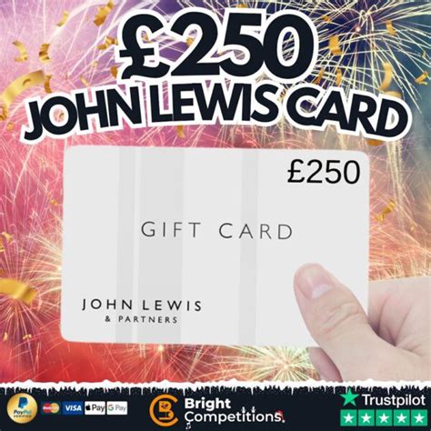 John Lewis Gift Card Bright Competitions