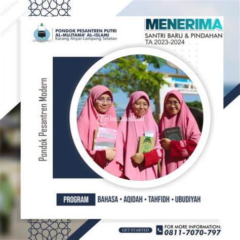 Pondok Pesantren Modern Putri Terbaik Di Bandar Lampung Tribun JualBeli