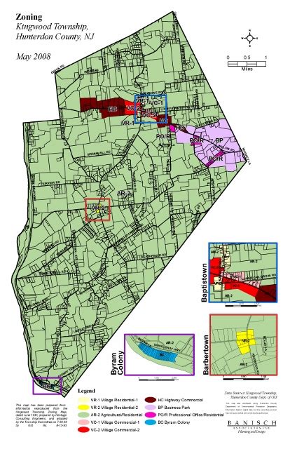 Kingwood Nj Zoning Map