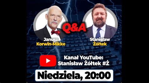 S Żółtek i J Korwin Mikke w ogniu pytań PolEXIT JKM konfederacja