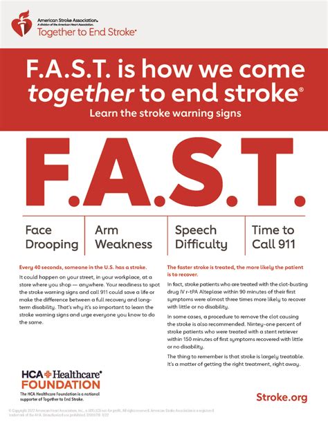 American Stroke Association Brings Awareness To Stroke Signs And Stroke