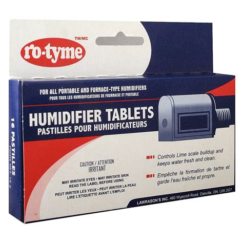 Ro Tyme Humidifier Tablets 12 Pack The Home Depot Canada