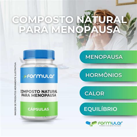 Composto Natural para Menopausa Cápsulas