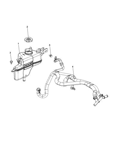 Coolant Recovery Bottle Jeep Compass