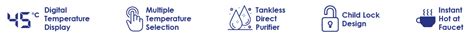 IONCARES Jig Soo Smart Instant Hot Water Tap Purifier WATER DISPENSER Direct Piping Johor Bahru