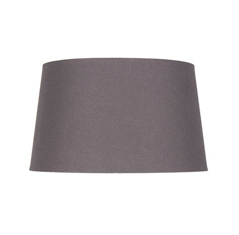 40cm Grey Handloom Tapered Cylinder Shade