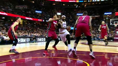 Hd Miami Heat Vs Cleveland Cavaliers Full Highlights February 11 2015 Nba Season 2014