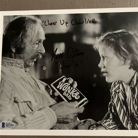 Peter Ostrum Willy Wonka Original Signed 8X10 photo w/Beckett Coa | #3903117501