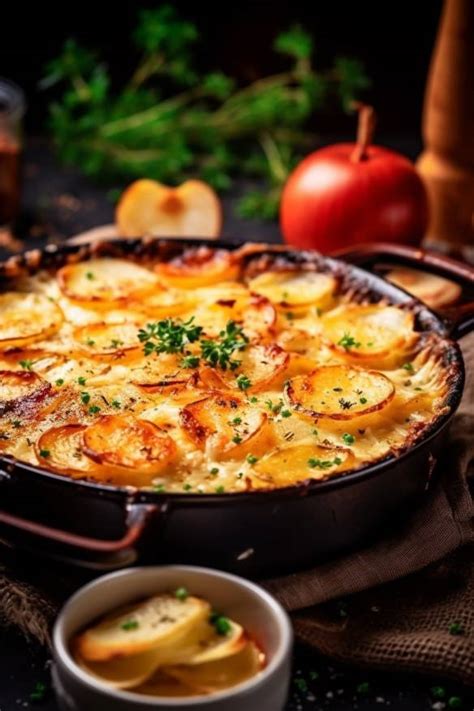 Einfaches Kartoffelgratin Kochrezepte für Anfänger