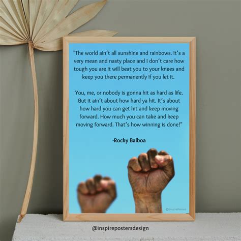 Rocky Balboa Wall Art Museum Quality Print