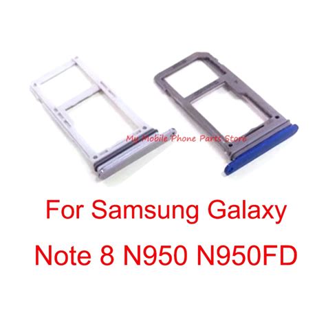 Single Dual Sim Card Tray Slot Holder For Samsung Galaxy Note 8 Note8 N950 N950u N950fd Micro