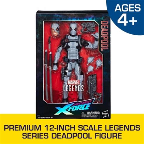 Marvel Legends Premium 12 Inch Deadpool X Force Action Figure 1 Each