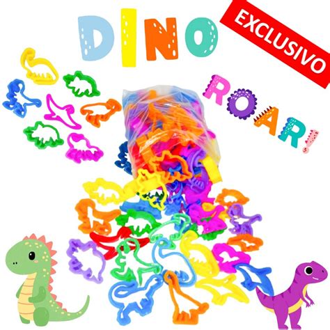 Cortador Massinha De Modelar Somente Dinossauro Lan Amento P Kit