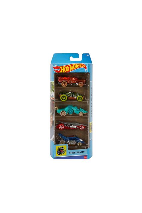 HOT WHEELS 5 Lİ ARABA SETİ STREET BEASTS ÖZEL SERİ HFV91 Fiyatı