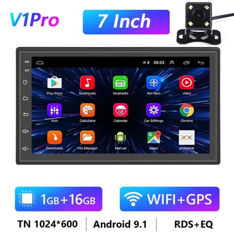 Podofo 8G 128G автомобильное радио GPS 2 din Android 10 0 Авто Carplay