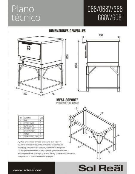 Horno Pizzero 12 Moldes Acero Inox