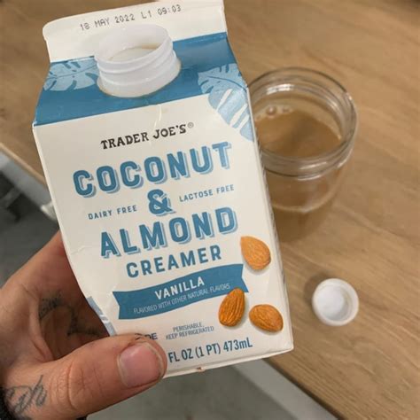 Trader Joe S Coconut Almond Vanilla Creamer Review Abillion