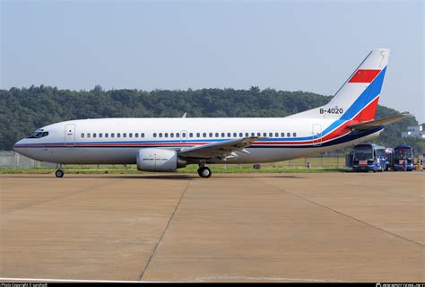 B 4020 Plaaf China Air Force Boeing 737 34n Photo By Sunshydl Id