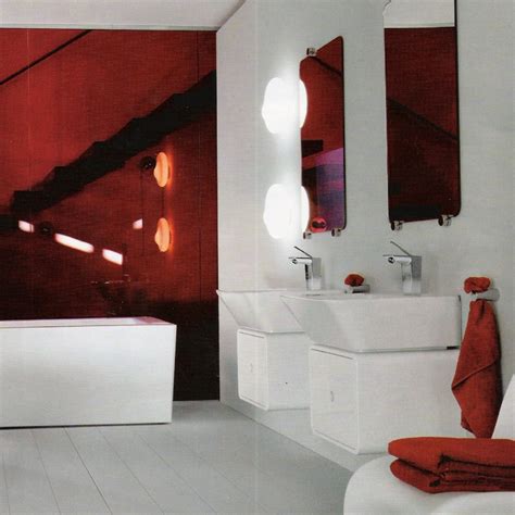 Baños rojos Muebles de Baño deBanos