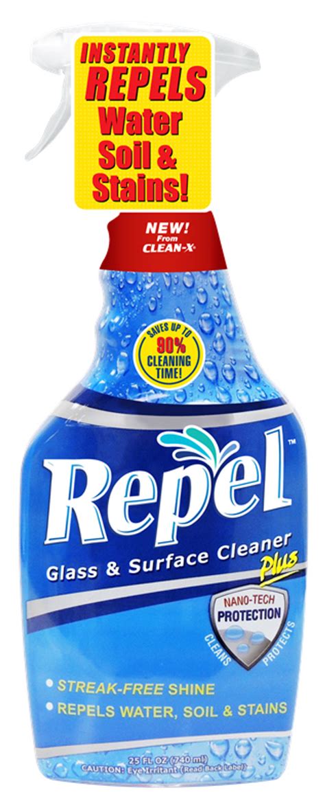 Repel Glass And Surface Cleaner With Repellent 25oz