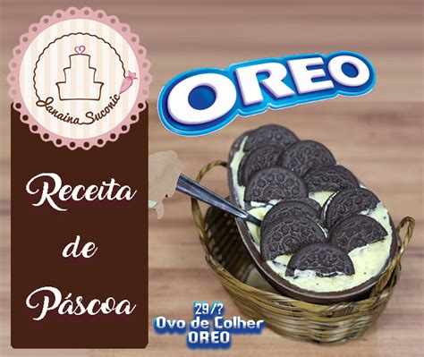 Receita Ovo De Colher Oreo Janaina Suconic