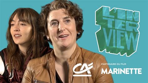 MARINETTE LE FILM Marinette Pichon Et Garance Marillier Reviennent