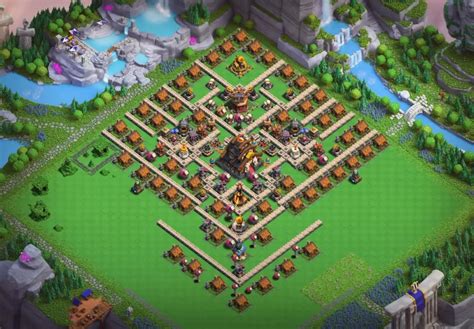 Capital Peak Level Base Layout Clash Of Clans