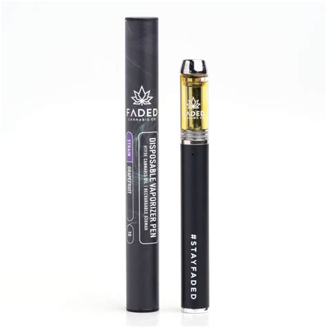 Ml Disposable Live Resin Vape Faded Cannabis Co Cannabismo