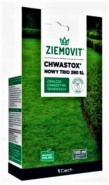 Chwastox Trio Nowy Niszczy Chwasty W Trawie Ml