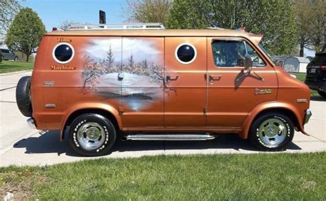 Street Custom 1975 Dodge Ram Van Barn Finds