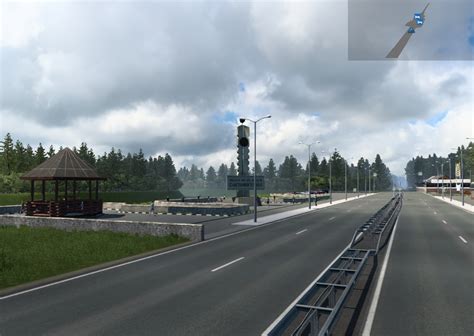 Скачать Euro Truck Simulator 2 "Карта - Алтай" [1.7] - Карты