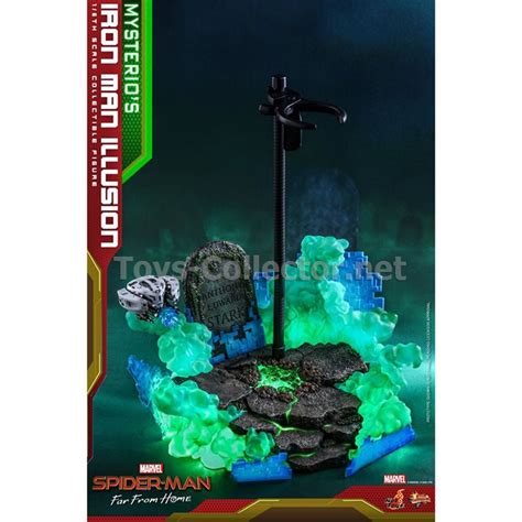 Hot Toys MMS Spider Man Far From Home Mysterios Iron Man Illusion ใหมไมแกะ แต