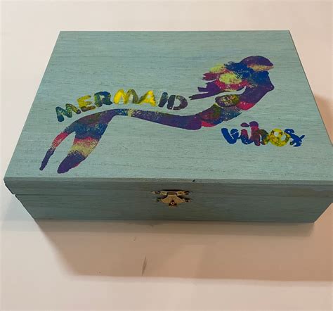 Custom Mermaid Keepsake Box Etsy