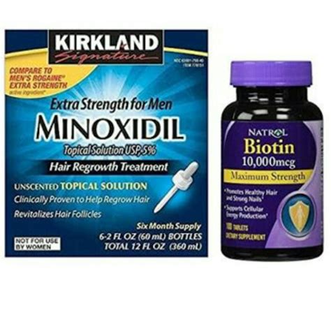 Jual Promo Botol Kirkland Minoxidil Natrol Biotin Mcg Tablet