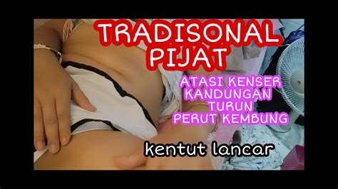 Pijat Perut Atasi Kenser Kandungan Turun Perut Kembung Youtube