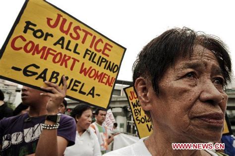 Mochi Thinking Philippine Comfort Women Demand For Justice Xinhuanet