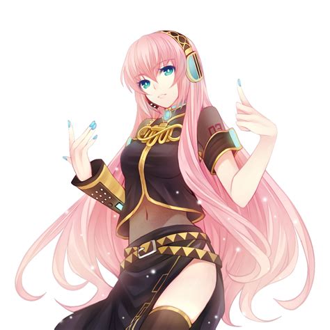 Megurine Luka Render By Tuxedoamv On Deviantart