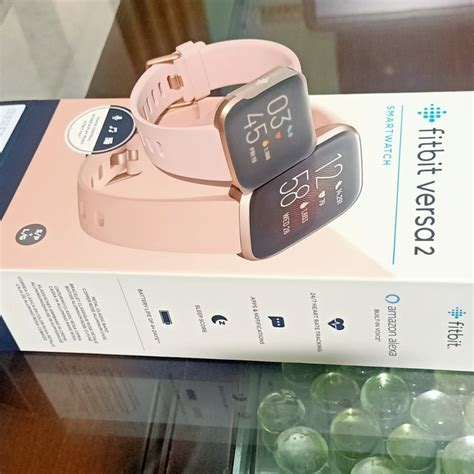 Fitbit FB507BKBK Versa 2 Health Fitness Smartwatch With Heart Rate