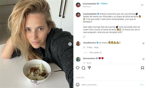 Luisana Lopilato reveló el insólito antojo argentino que tuvo en plena