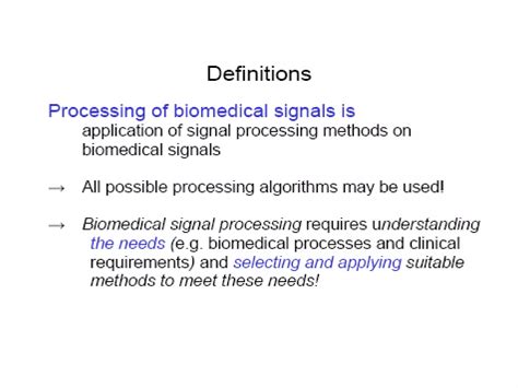 Biomedical Signals PPT