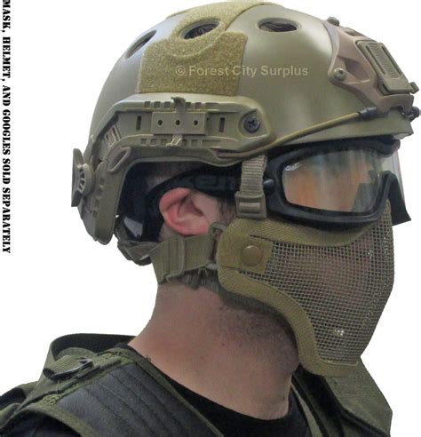 999 Steel Metal Mesh Half Face Airsoft Mask Airsoft Safety Gear