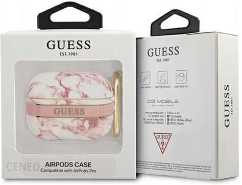 Akcesoria Audio Guess Etui Do Airpods Pro Cover R Owy Opinie I Ceny